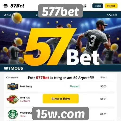 Promoções e bônus disponíveis no 577bet